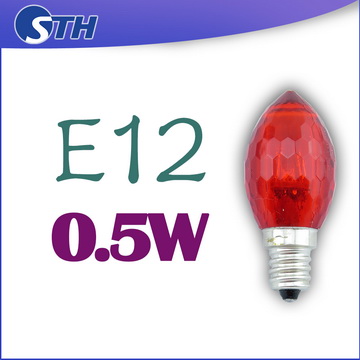 E12-0.5W-紅殼燈泡